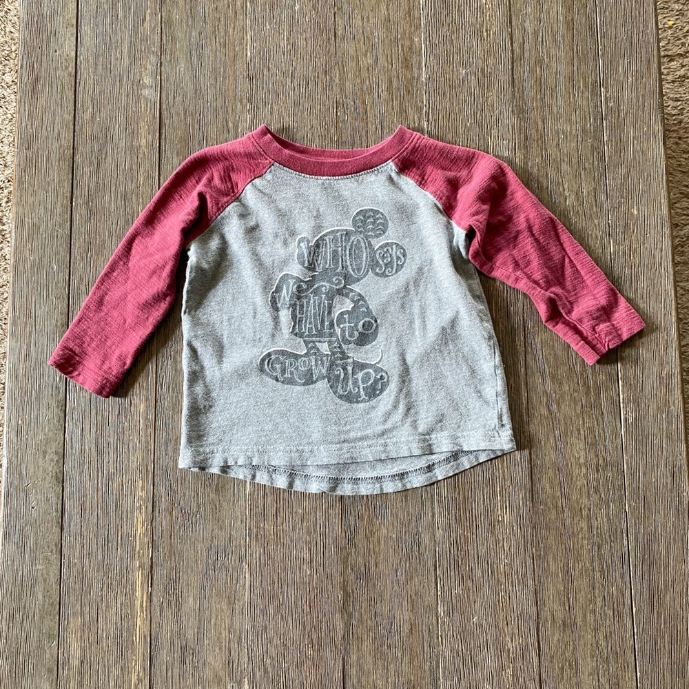 4/$20 Disney Jumping Beans Mickey shirt